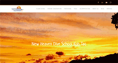 Desktop Screenshot of newheavendiveschool.com